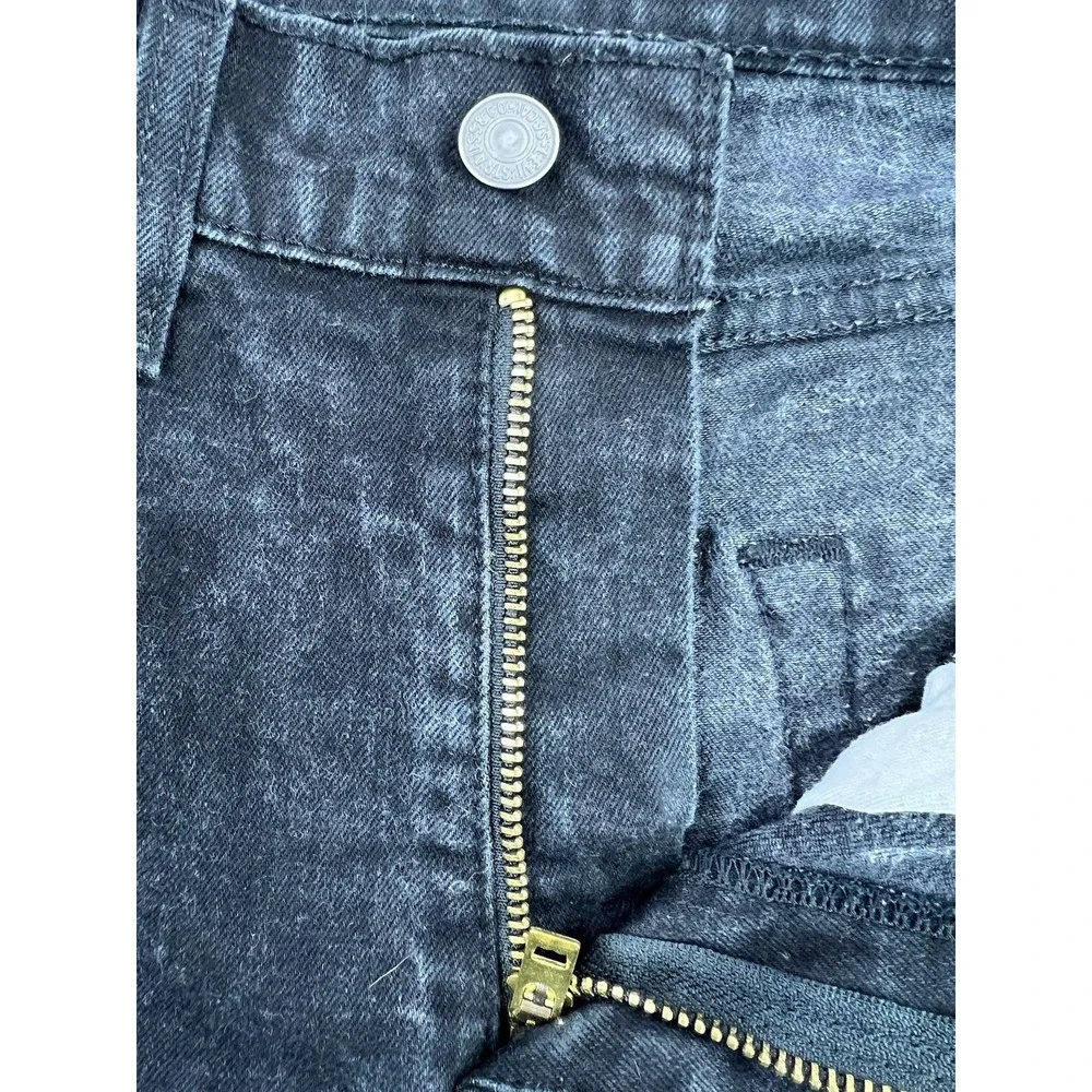 Levis 512 Jeans Mens 31x30 Black Slim Tapered Stretch Denim Charcoal Wash
